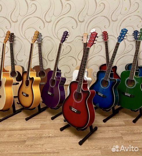 Акустические гитары Elitaro/Belucci с чехлом