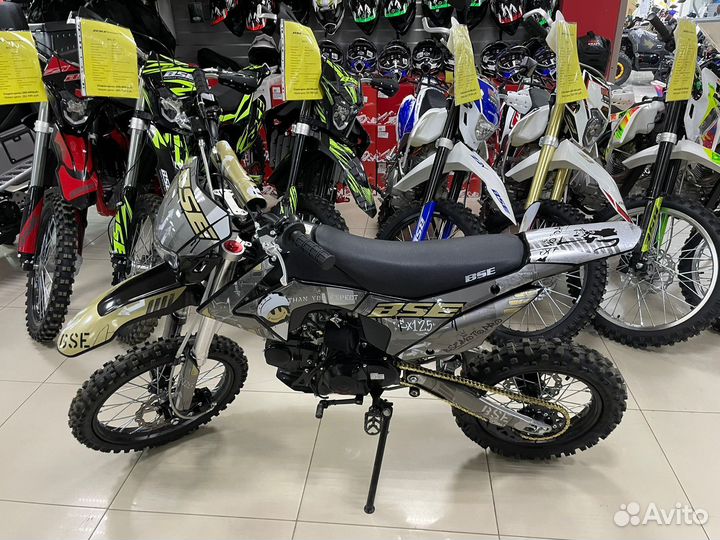 Питбайк BSE EX 125E (015) Urban Grey
