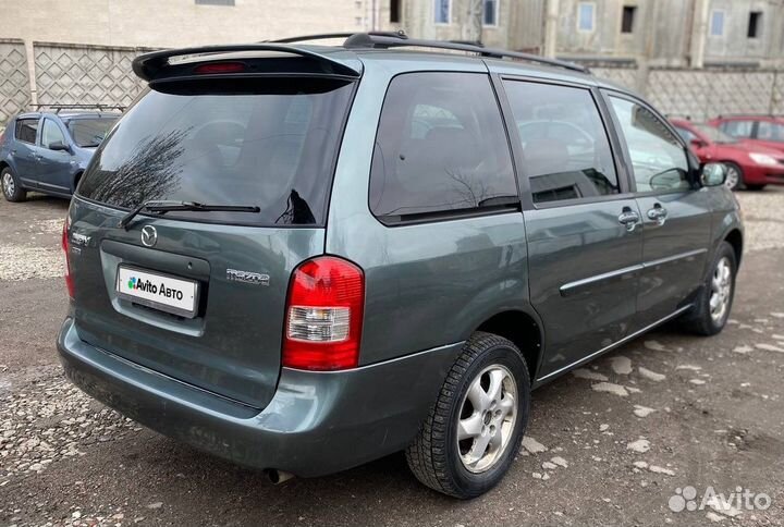 Mazda MPV 2.5 AT, 2001, 225 581 км