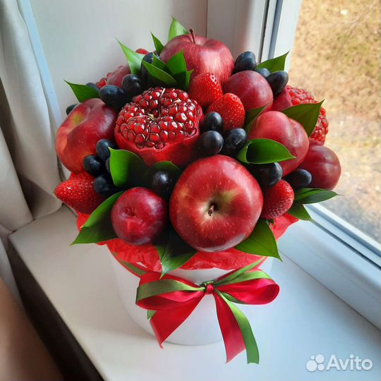 Корзина съедобная вкусный подарок учителю