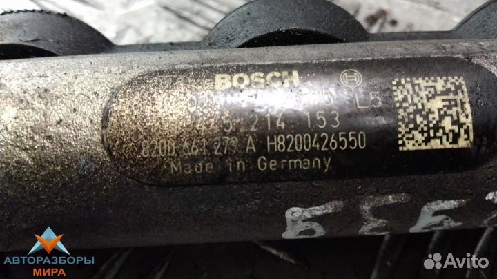 Топливная рампа Opel Vivaro A рест. 2009