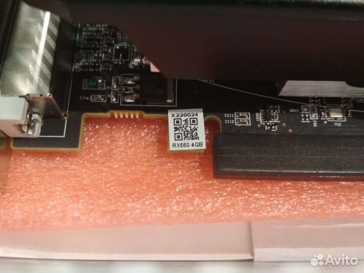 Видеокарта rx550 4gb new