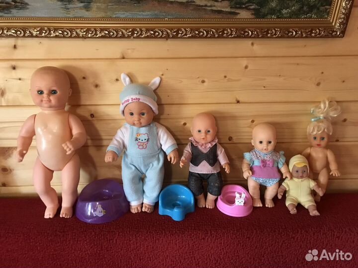Пупсы и куклы СССР