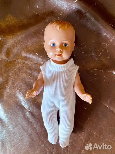 Винтажный резиновый Пупс 30 см