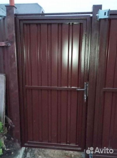 Ворота откатные, ворота распашные под ключ