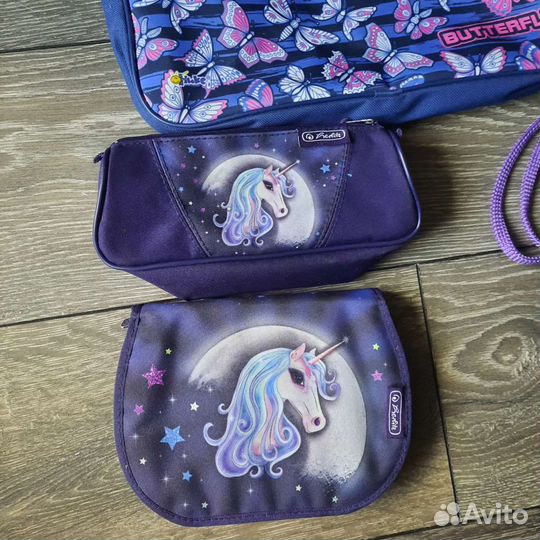 Цена за все фото. Herlitz Flexi Plus starlight бу