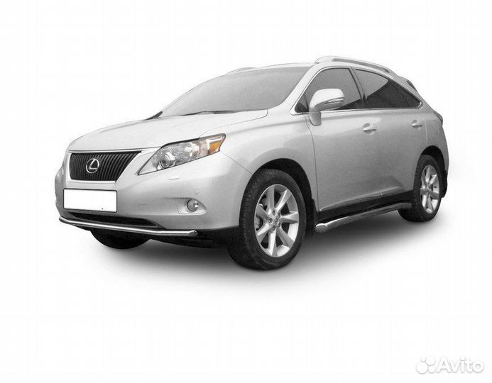 Защита переднего бампера Lexus RX-350 (2009)