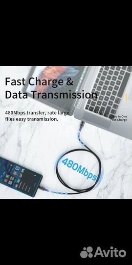 Зарядка для телефона Essager 33w+кабель 60w