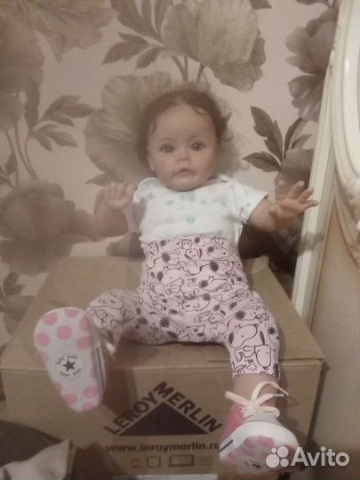Реборн 68 см с одеждой