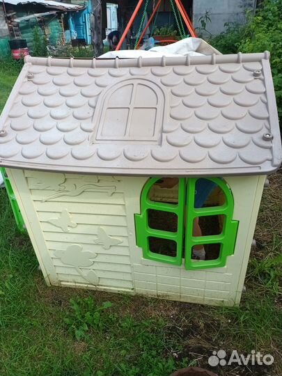 Детский игровой домик пластик