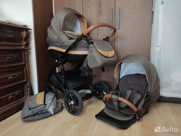 Коляска 2 в 1 Tutis Mimi Style