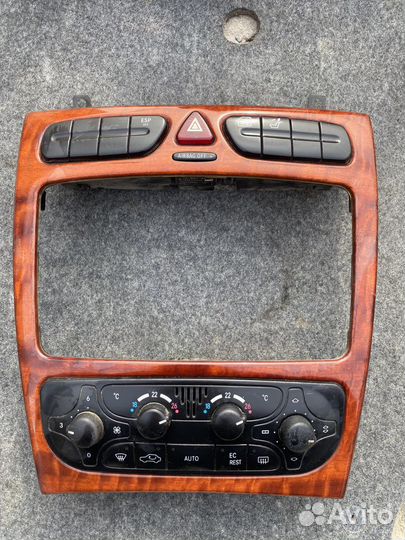 Блок управления климат контролем mercedes w203