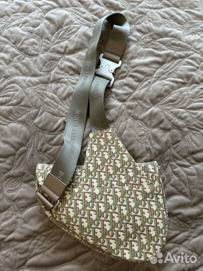 Dior Saddle Bag Oblique Jacquard Multicolor