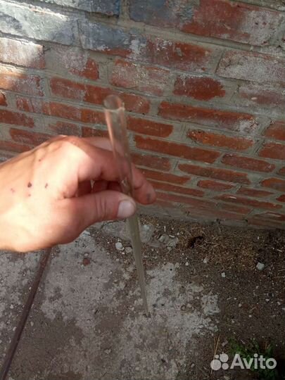 Стеклянная трубка, пробирки