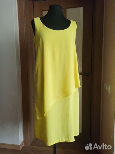 Платье летнее 44-46 Helmidge (UK) вискоза