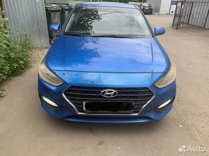 Фары на хундай солярис 2017 (рейстайлинг)