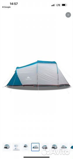 Палатка 4 местная
