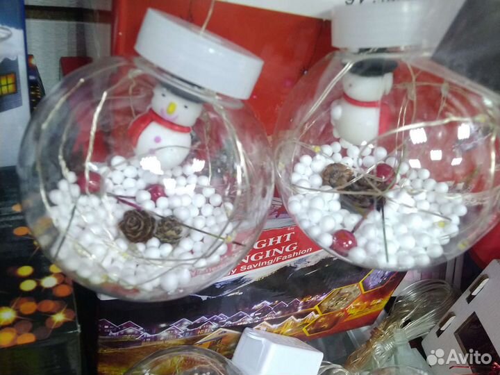 Гирлянда с игрушкой внутри