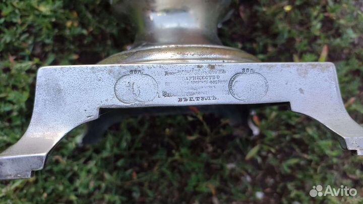 Самовар на дровах старинный