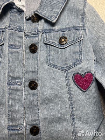 Джинсовая куртка carters 5T (на 98)