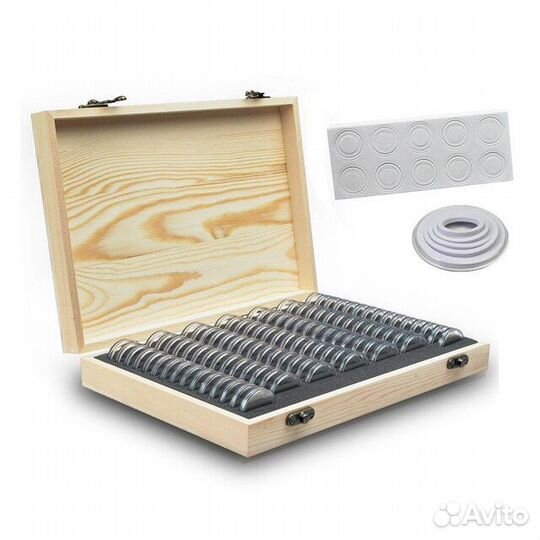 Футляр бокс ящик коробка шкатулка кейс для монет