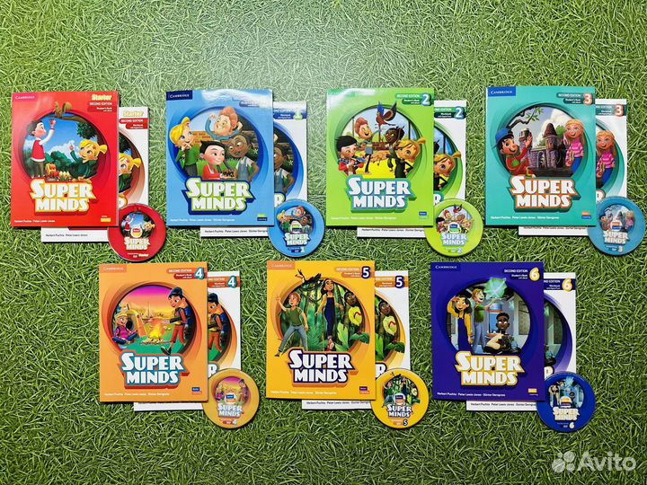 Super Minds 2nd edition,Starter,1,2,3,4,5,6,Новые