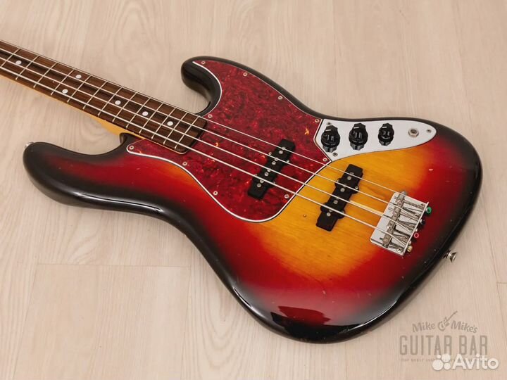 Бас-гитара Greco Super Real JB800 JJ Sunburst w/gi