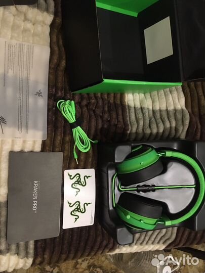 Игровые наушники Razer kraken pro v2