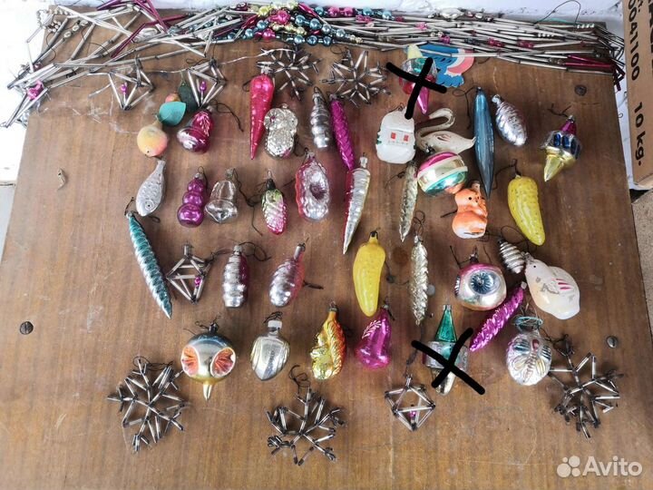 Елочные игрушки СССР