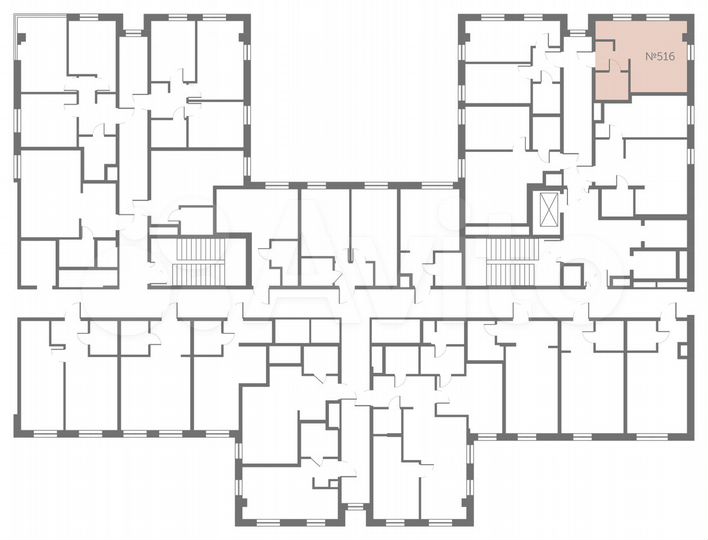 Апартаменты-студия, 25,7 м², 8/13 эт.