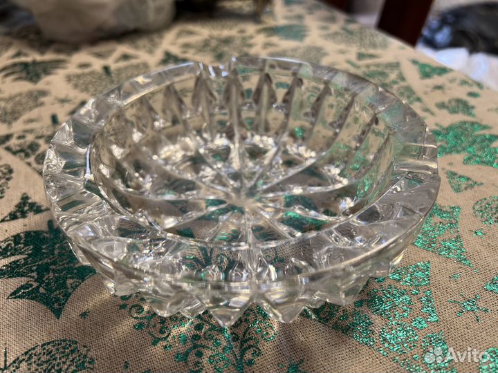 Хрустальная пепельница СССР