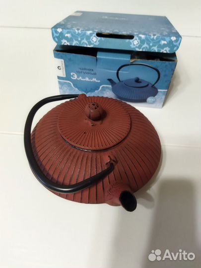 Чайник заварочный чугунный новый