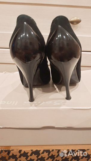 Туфли женские 38 размер натуральная замша