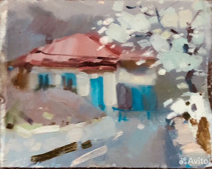 Этюды на холсте кисти Анны Давыдченко