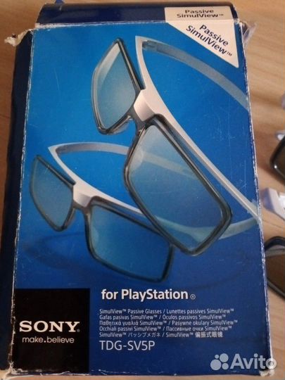 3D Очки Sony 3d tdg-sv5p