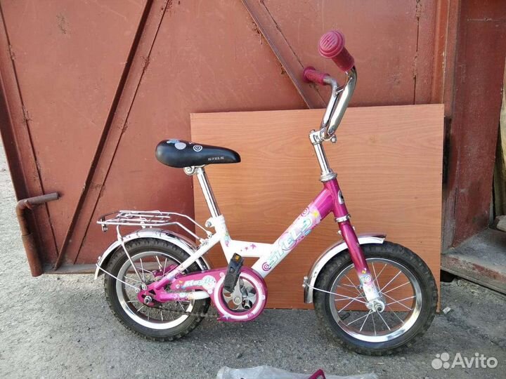 Детский велосипед с ручкой бу