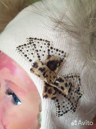 Шапка на девочку 3-6 лет