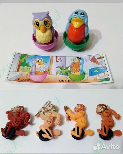 Киндер, коллекции сборки