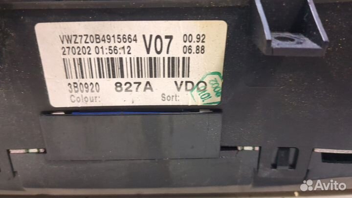 Щиток приборов Volkswagen Passat 5, 2002