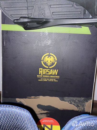 Сноуборд с крепами и ботами burton step on photon