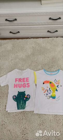 Футболки шорты на девочку р. 122-128