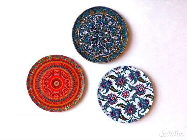 Костеры с восточным орнаментом подставки под чашки