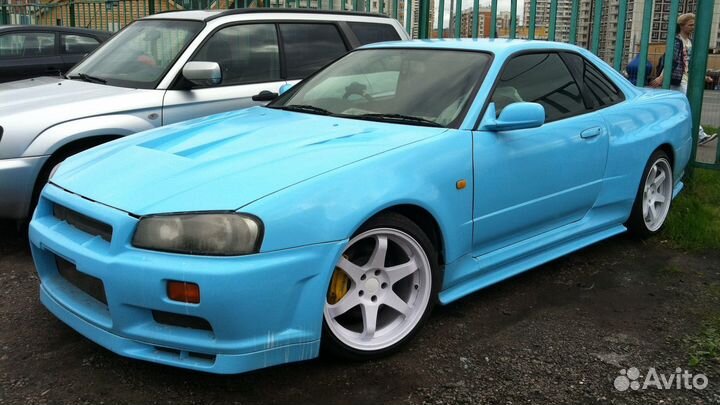 Капот L-Style на Nissan Skyline R34