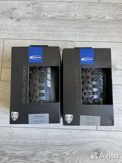 Покрышка 27,5 x 2,35 schwalbe hans dampf