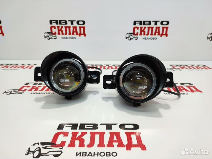 Птф LED Nissan Renault 100W лазерные