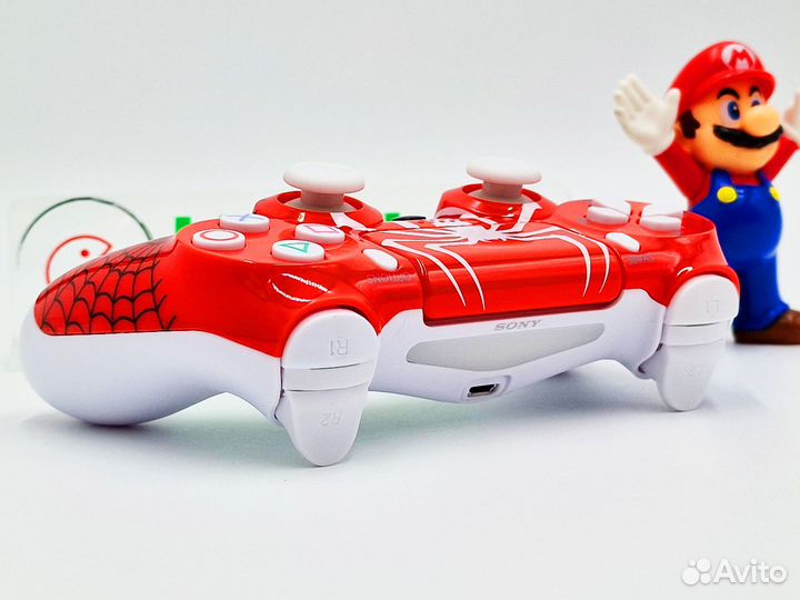 Новый джойстик PS4 V2 SpiderMan RAD (CUH-ZCT2E)