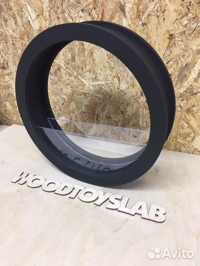 Кашпо с оргстеклом