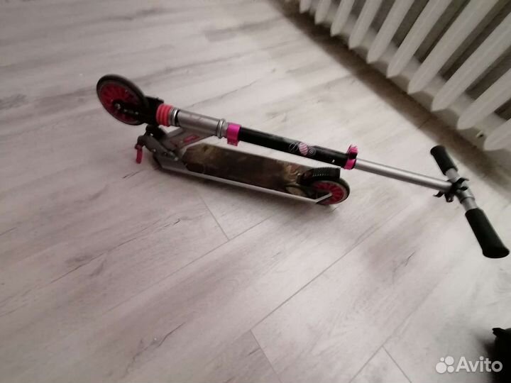 Самокат детский двухколесный складной бу