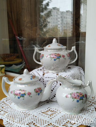 Остатки чайного сервиза Вербилки