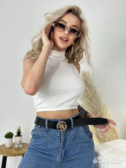 Ремень женский кожанный Guess